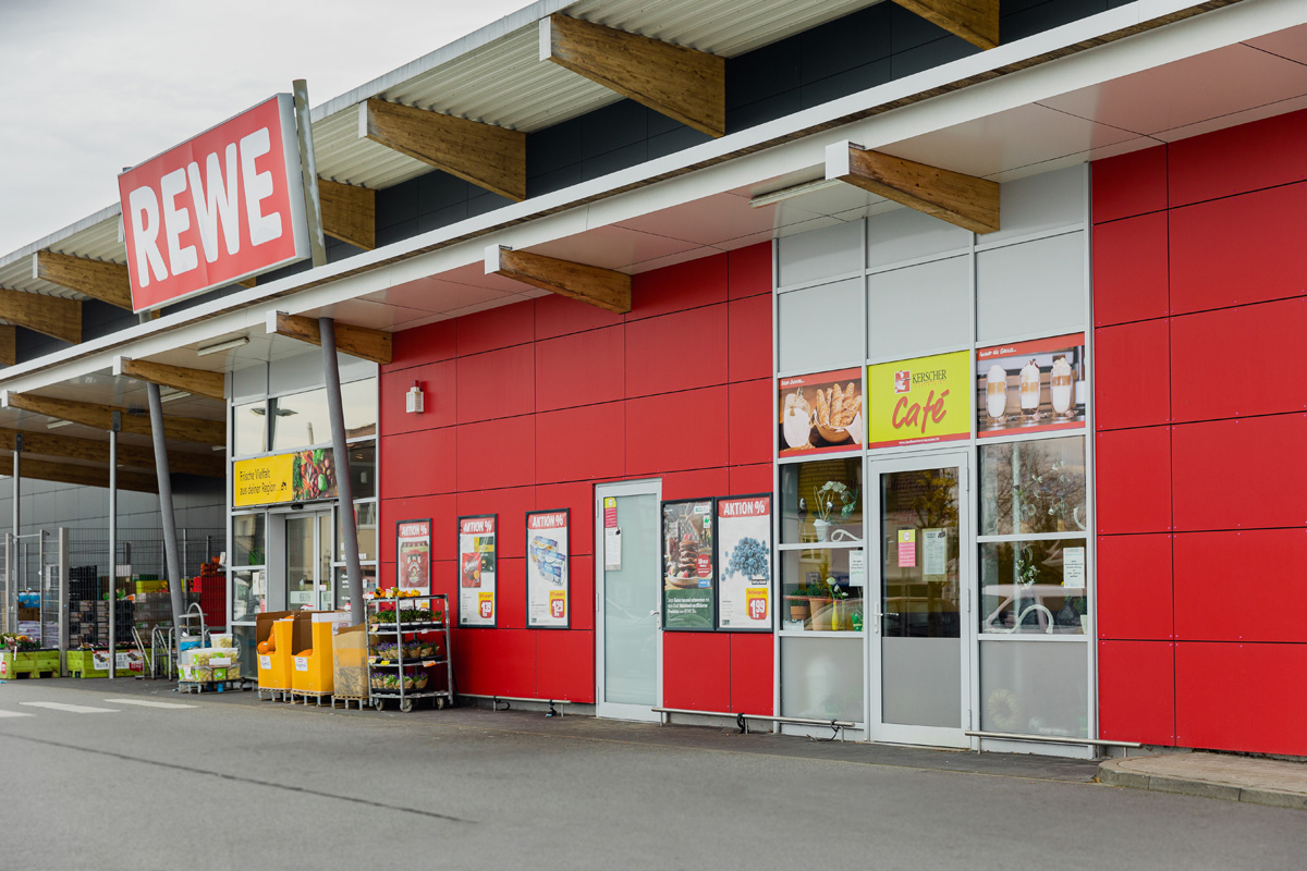 Landbäckerei Kerscher - Eging REWE Markt außen Landbäckerei Kerscher - Eging REWE Markt außen