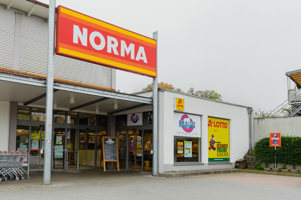 Landbäckerei Kerscher - Passau-Innstadt: Norma außen