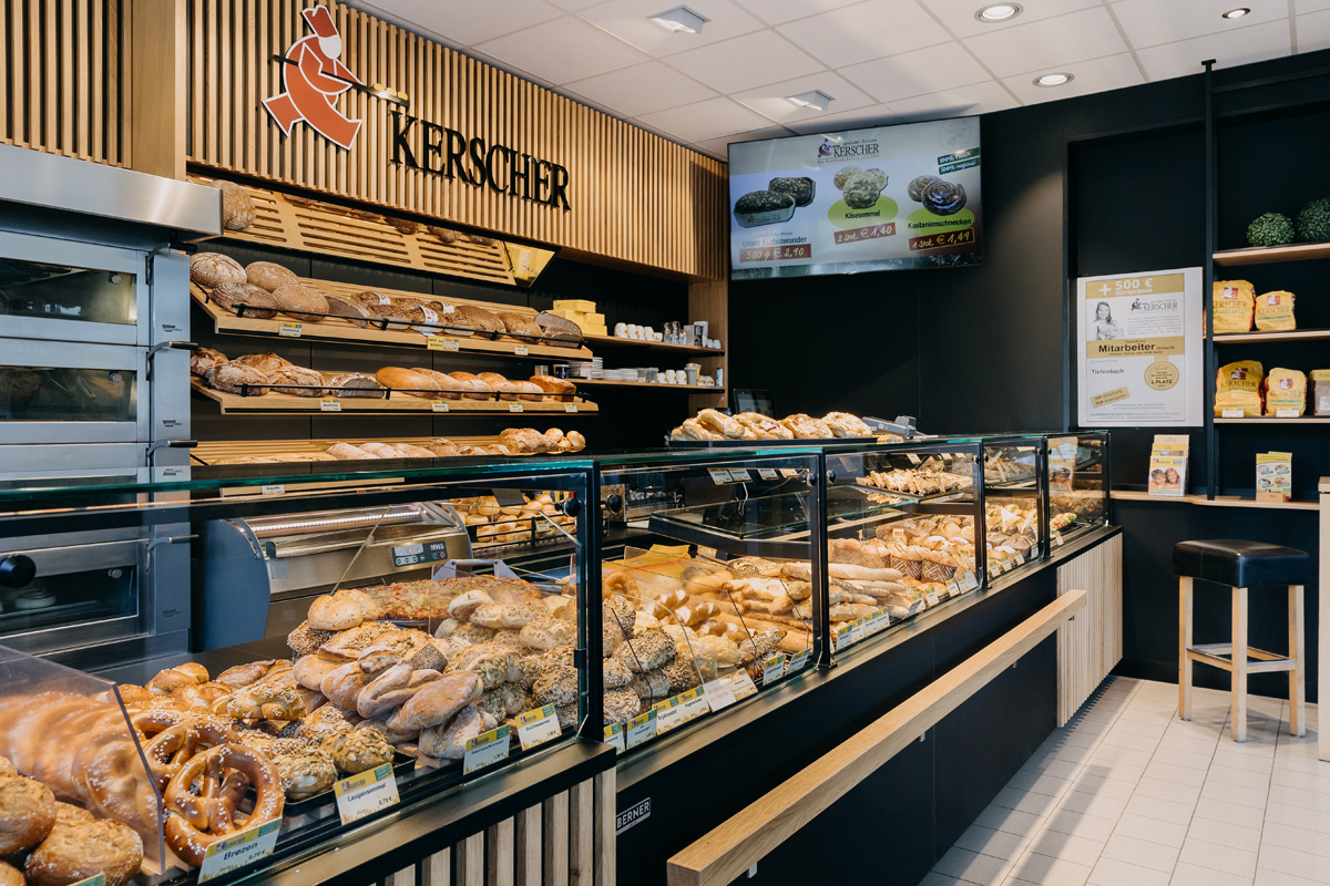 Landbäckerei Kerscher - Tiefenbach Netto Markt innen Landbäckerei Kerscher - Tiefenbach Netto Markt innen